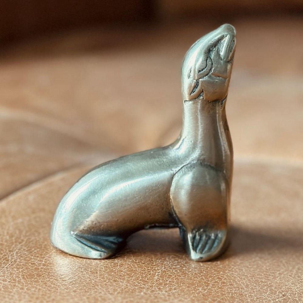Small brass seal vintage - Picture 1 of 4